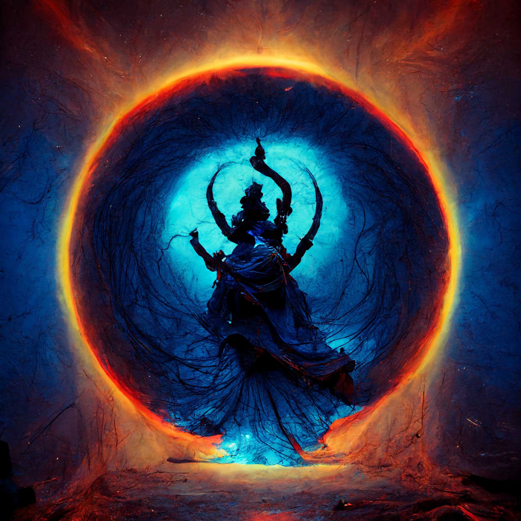 Kali Devi as a Vortex